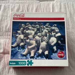 Buffalo Games 1000 Piece Thirst Bears Coca-Cola Puzzle
